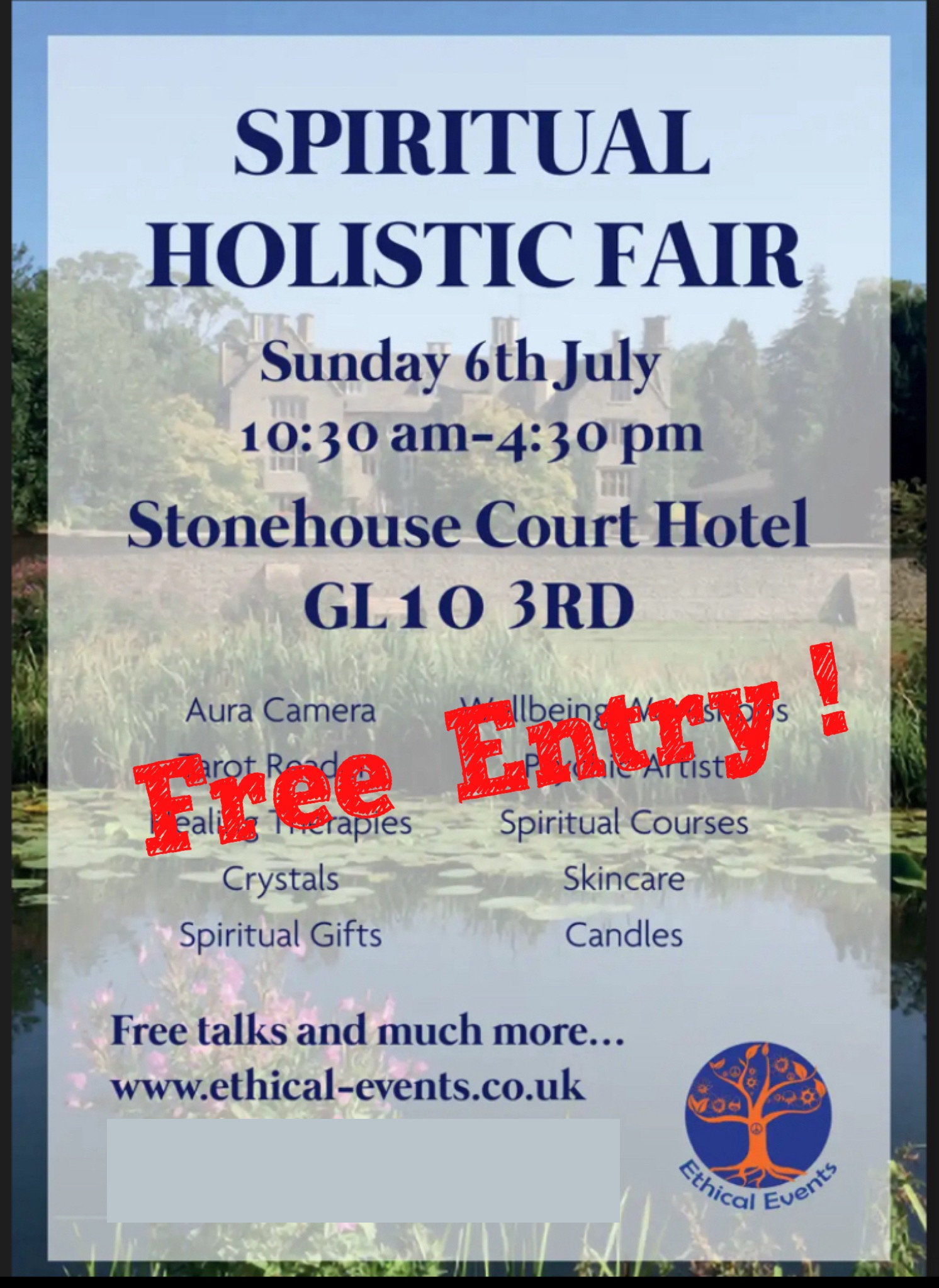 july-6th Free Entry Holistic Fair